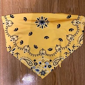 University of Iowa Bandana Top